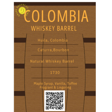 Colombia Whiskey Barrel