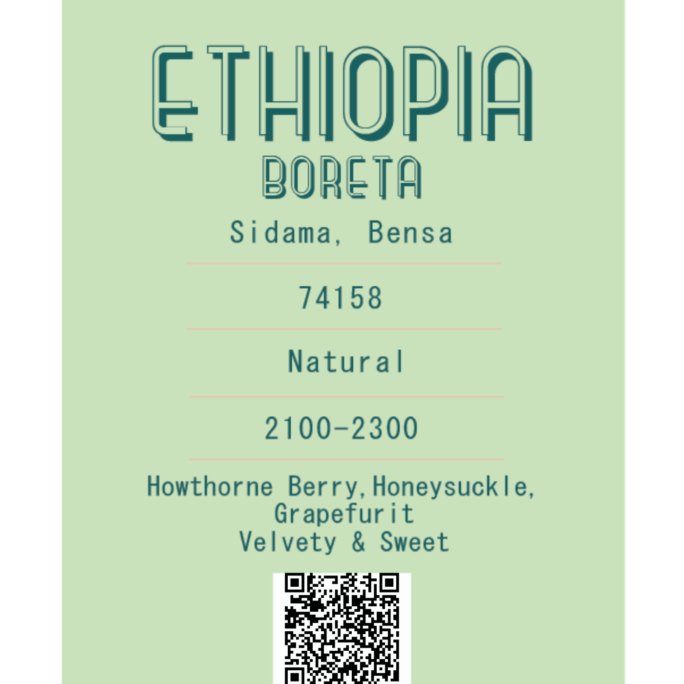 Ethiopia Boreta