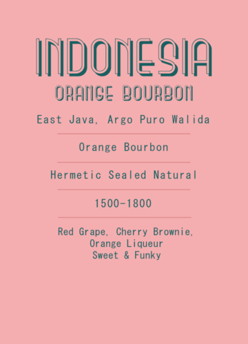 Endonezya Orange Bourbon